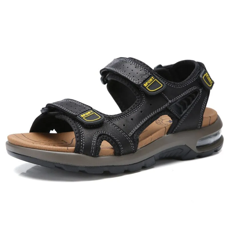 Summer Leather Non-Slip Men's Sandals
